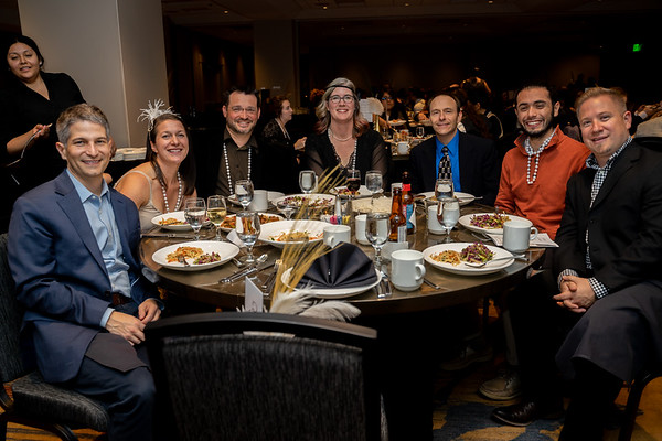 Group of gala attendees at the 2019 gala