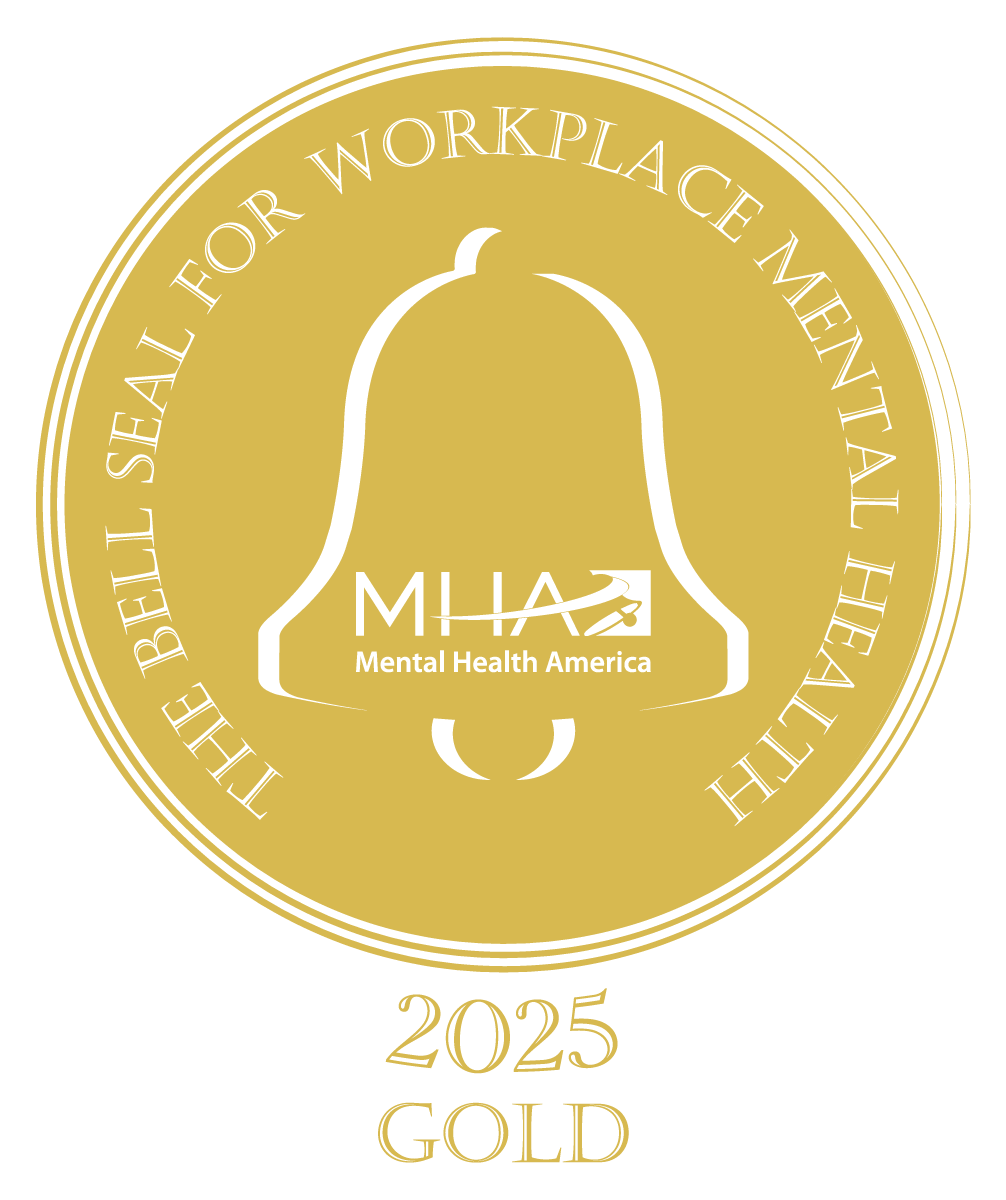 Mental Health America Bell Seal Award 2025 Gold