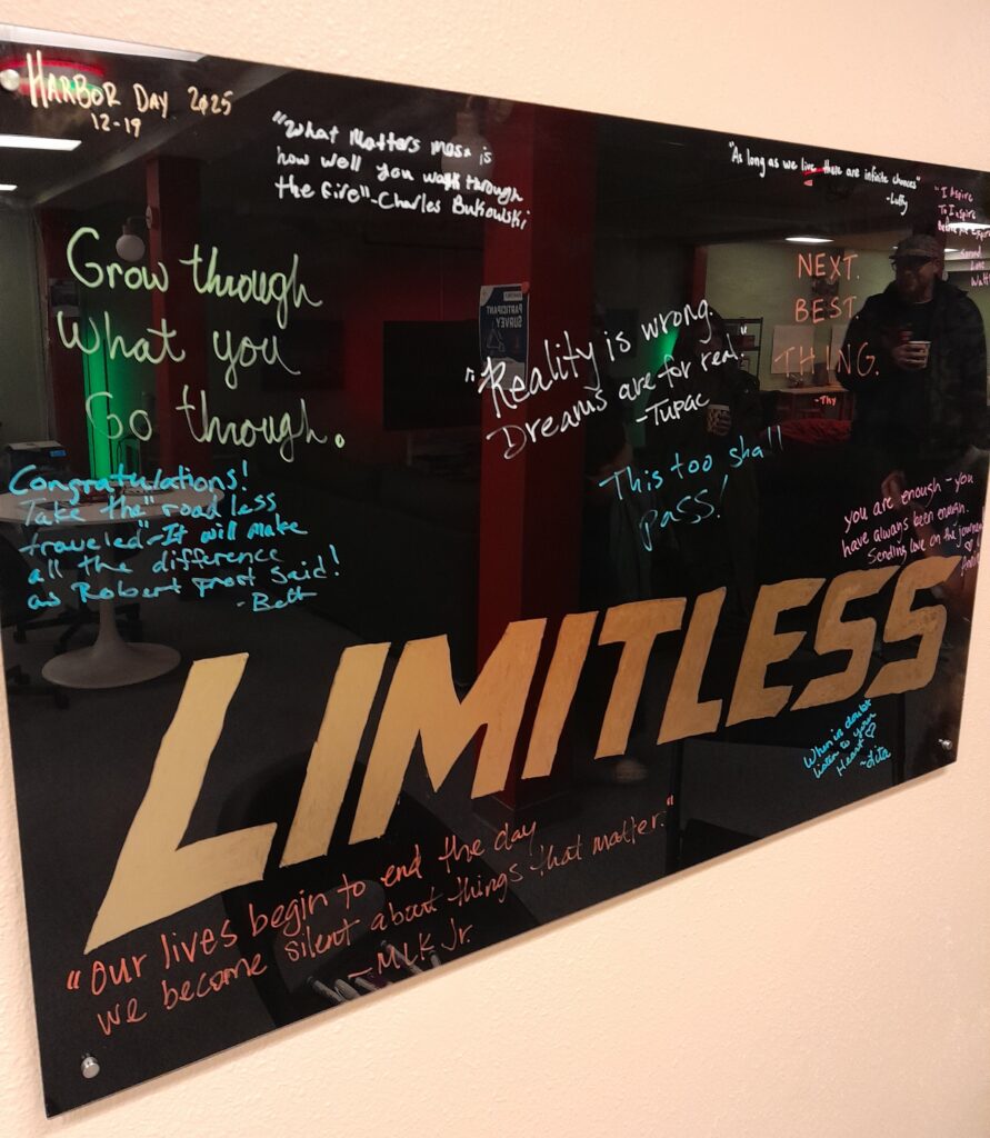 signed board