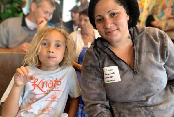 Talaur Alvarado and her 7-year-old son Zion are among the recently housed residents at Cedar Grove. The affordable housing complex in Beaverton is one of many properties built in the last 30 years by Community Partners for Affordable Housing, an Oregon-based nonprofit.