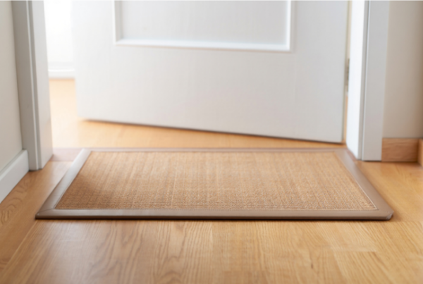 entry to a door inside of a building